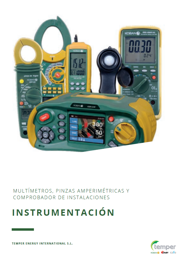 Catálogo instrumentación 